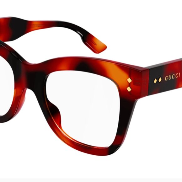 Gucci GG1082O Designer Frames Havana Color - No Lenses BUY NOW, PAY LATER - Picture 3 of 8